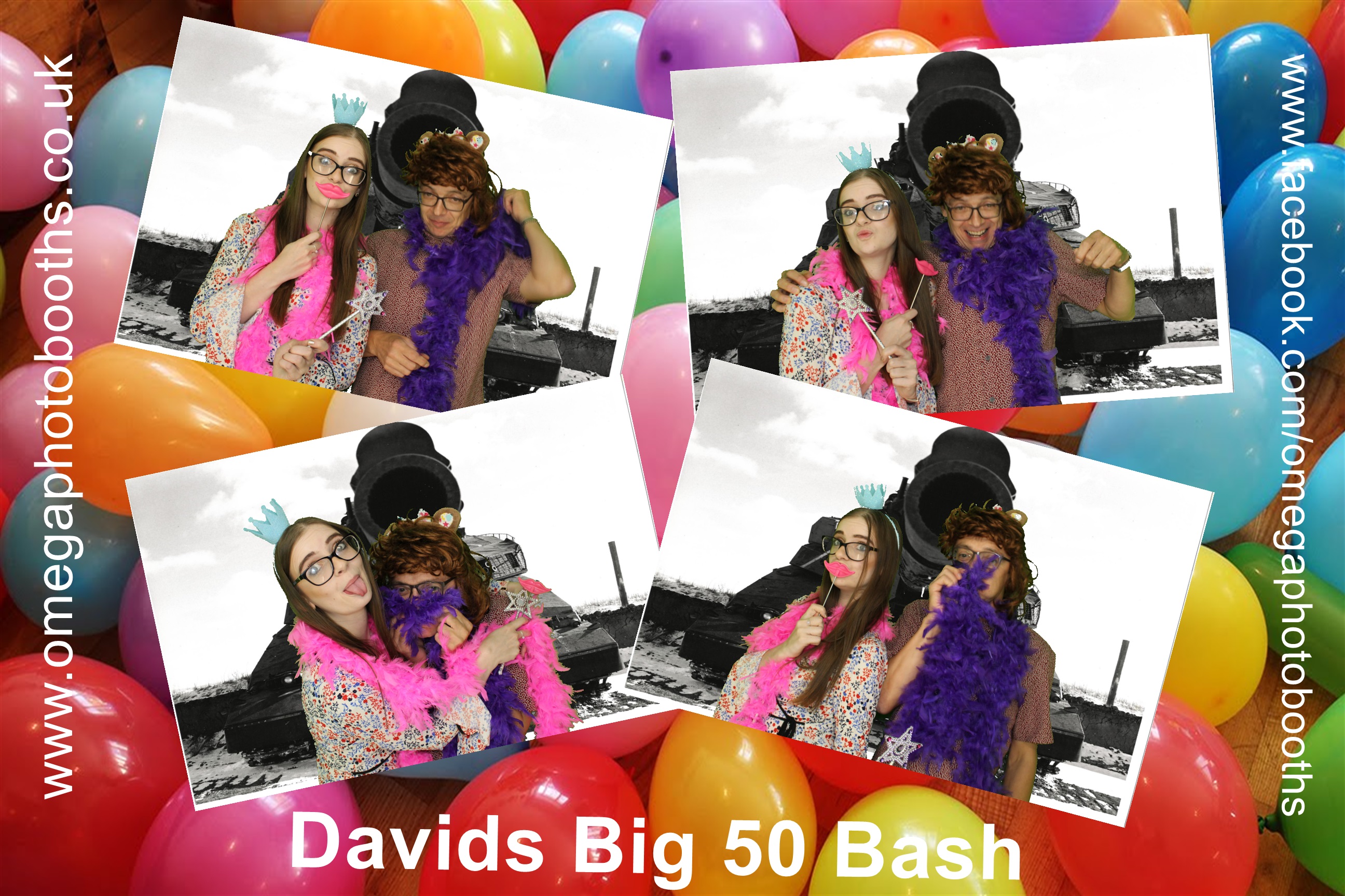 Davids 50th birthday party | View more photos from the event at gallery.omegaphotobooths.co.uk/u/Omega-Photobooths/Davids-50th-birthday-party